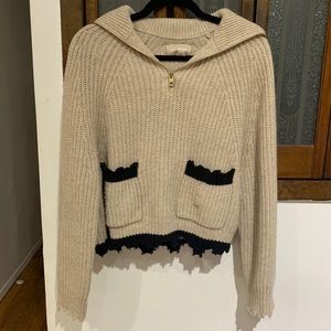 Zadig & Voltaire distressed comfy sweater !